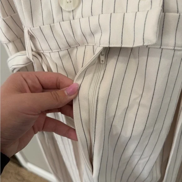 A New Day Size XXL Sleeveless Pinstripe Jumpsuit - Picture 6 of 10